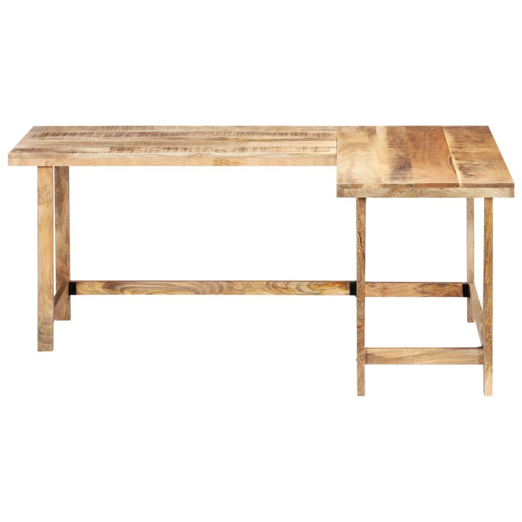 vidaXL Γραφείο 180 x 120 x 76 εκ. από Μασίφ Ξύλο Μάνγκο