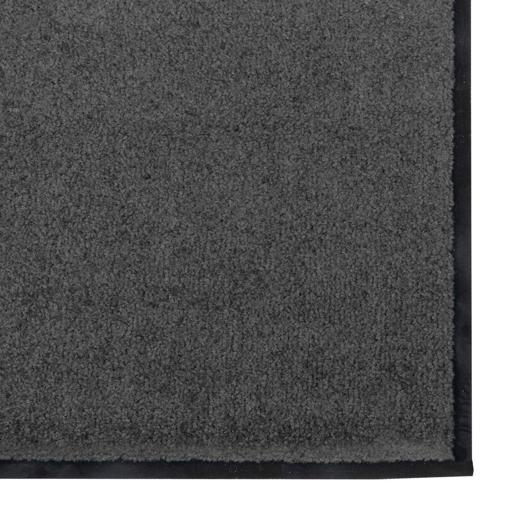 vidaXL Πατάκι πόρτας πλενόμενο σε ανθρακί 120x250 εκ.