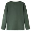 Μπλουζάκι Παιδικό Μακρυμάνικο Σκούρο Πράσινο 92