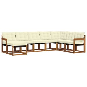 vidaXL &Sigma;&epsilon;&iota;&rho;ά &Kappa;&alpha;&nu;&alpha;&pi;έ &Epsilon;&xi;&omega;&tau;&epsilon;&rho;&iota;&kappa;&omicron;ύ &mu;&epsilon; &mu;&alpha;&xi;&iota;&lambda;ά&rho;&iota; 8 pcs &Phi;&upsilon;&sigma;&iota;&kappa;ό &kappa;&alpha;&iota; &Kappa;&rho;έ&mu;&alpha;