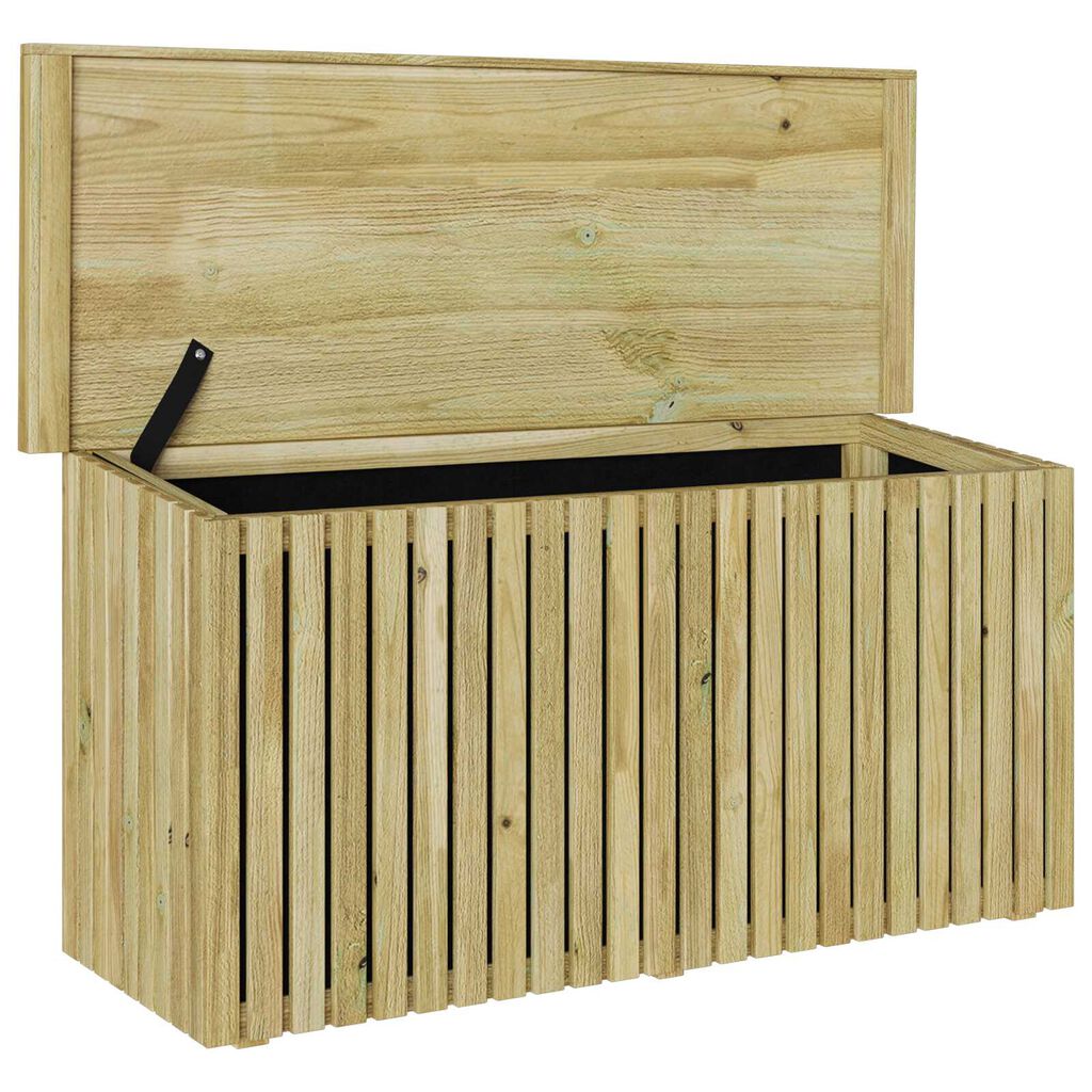 vidaXL Κουτί Αποθήκευσης 119x44x58.5 εκ Επεξεργασμένο Ξύλο Πεύκου