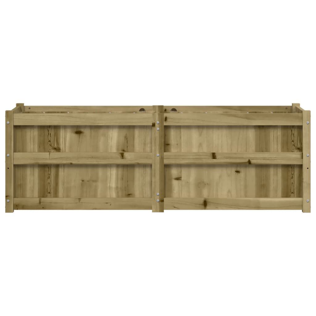vidaXL Ζαρντινιέρα 150 x 50 x 50 εκ. από Εμποτισμένο Ξύλο Πεύκου