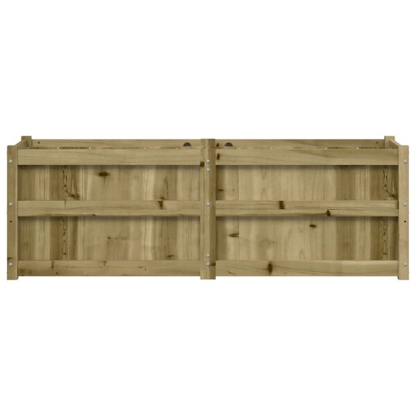 vidaXL Ζαρντινιέρα 150 x 50 x 50 εκ. από Εμποτισμένο Ξύλο Πεύκου