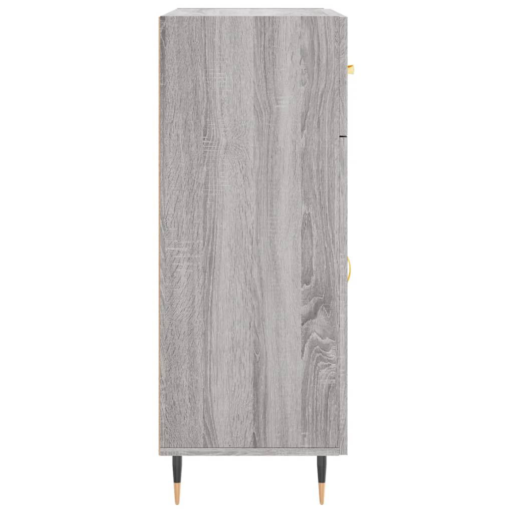 vidaXL Ντουλάπι Γκρι Sonoma 69,5 x 34 x 90 εκ. από Επεξεργασμένο Ξύλο