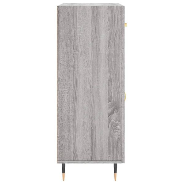 vidaXL Ντουλάπι Γκρι Sonoma 69,5 x 34 x 90 εκ. από Επεξεργασμένο Ξύλο