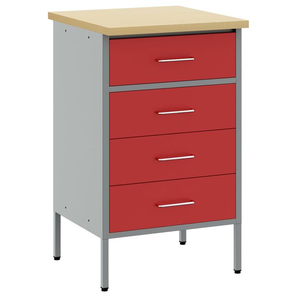 vidaXL &Pi;ά&gamma;&kappa;&omicron;&sigmaf; &epsilon;&rho;&gamma;&alpha;&sigma;ί&alpha;&sigmaf; &mu;&epsilon; &sigma;&upsilon;&rho;&tau;ά&rho;&iota; &Kappa;ό&kappa;&kappa;&iota;&nu;&omicron; &kappa;&alpha;&iota; &Gamma;&kappa;&rho;&iota; 50 x 55 x 85 &epsilon;&kappa;.