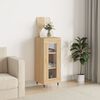 vidaXL Ντουλάπι Sonoma Δρυς 34,5x34x90 εκ. από Επεξεργασμένο Ξύλο