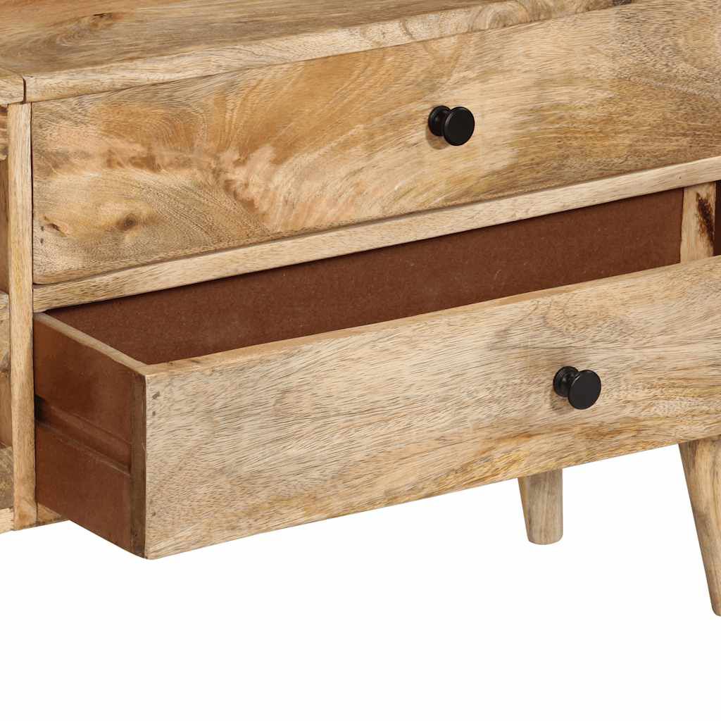 vidaXL Έπιπλο Τηλεόρασης 140 x 30 x 50 εκ. από Μασίφ Ξύλο Μάνγκο