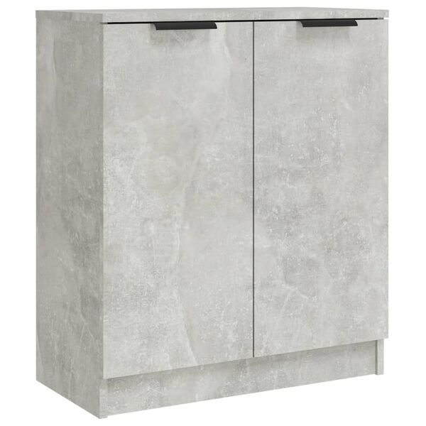 vidaXL Ντουλάπι Γκρι Σκυροδέματος 60 x 30 x 70 εκ. Επεξεργασμένο Ξύλο