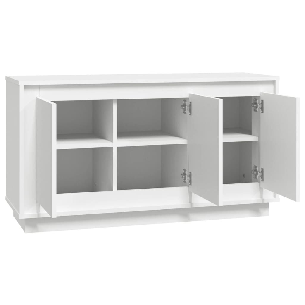 vidaXL Ντουλάπι Λευκό 102 x 35 x 55 εκ. από Επεξεργασμένο Ξύλο