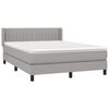 vidaXL &Kappa;&rho;&epsilon;&beta;ά&tau;&iota; Boxspring &mu;&epsilon; &Sigma;&tau;&rho;ώ&mu;&alpha; &Alpha;&nu;&omicron;&iota;&chi;&tau;ό &Gamma;&kappa;&rho;&iota; 140x200 &epsilon;&kappa;. &Upsilon;&phi;&alpha;&sigma;&mu;ά&tau;&iota;&nu;&omicron;
