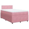 vidaXL &Kappa;&rho;&epsilon;&beta;ά&tau;&iota; Boxspring &mu;&epsilon; &Sigma;&tau;&rho;ώ&mu;&alpha; &Rho;&omicron;&zeta; 120x190 &epsilon;&kappa;. &Beta;&epsilon;&lambda;&omicron;ύ&delta;&iota;&nu;&omicron;
