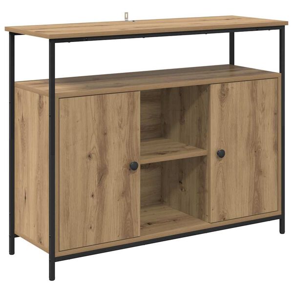 vidaXL &Pi;&lambda;&alpha;ϊ&nu;ό &gamma;&rho;&alpha;&phi;&epsilon;ί&omicron; Artisan Oak 100 x 35 x 80 &epsilon;&kappa;. &Epsilon;&pi;&epsilon;&xi;&epsilon;&rho;&gamma;&alpha;&sigma;&mu;έ&nu;&omicron; &xi;ύ&lambda;&omicron;