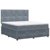 vidaXL &Kappa;&rho;&epsilon;&beta;ά&tau;&iota; box spring &mu;&epsilon; &sigma;&tau;&rho;ώ&mu;&alpha; &Sigma;&kappa;&omicron;ύ&rho;&omicron; &Gamma;&kappa;&rho;&iota; 160 x 200 cm &Beta;&epsilon;&lambda;&omicron;ύ&delta;&omicron;