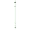vidaXL Πίσω Πάνελ Κουζίνας 2 pcs Κίτρινο 100 x 50 cm σκληρυμένο γυαλί