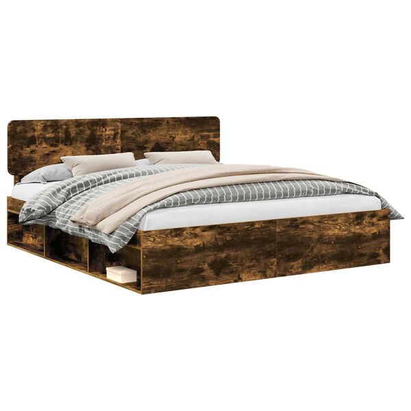 vidaXL &Sigma;&kappa;&epsilon;&lambda;&epsilon;&tau;ό&sigmaf; &Kappa;&rho;&epsilon;&beta;&alpha;&tau;&iota;&omicron;ύ &mu;&epsilon; &kappa;&epsilon;&phi;&alpha;&lambda;ά&rho;&iota; &Kappa;&alpha;&pi;&nu;&iota;&sigma;&tau;ό &Delta;&rho;ύ&sigmaf; 180 x 200 cm