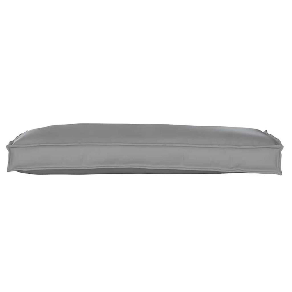 vidaXL Μαξιλάρι παλέτας για πάγκο Γκρι 100 x 40 x 8 εκ Ύφασμα Oxford
