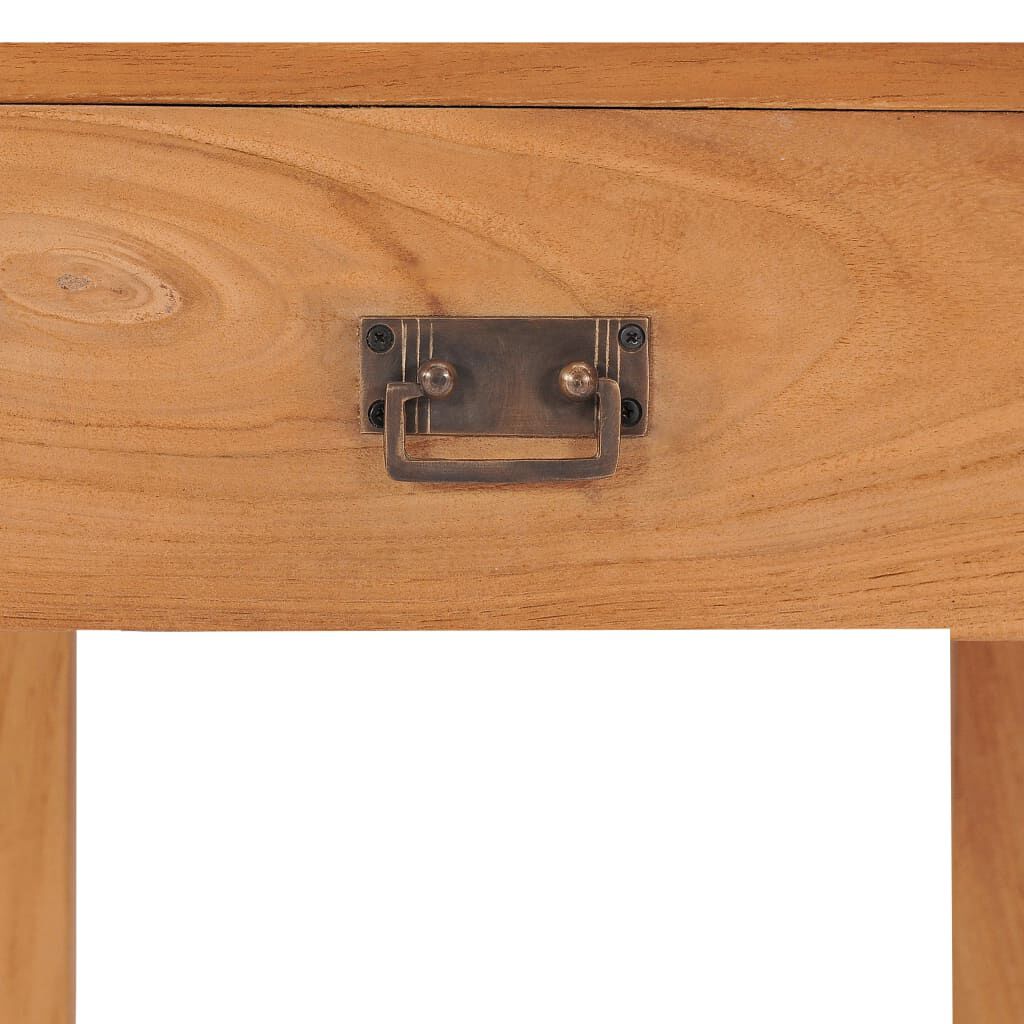 vidaXL Κομοδίνο 35 x 35 x 50 εκ. από Μασίφ Ξύλο Teak