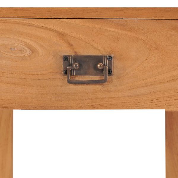 vidaXL Κομοδίνο 35 x 35 x 50 εκ. από Μασίφ Ξύλο Teak