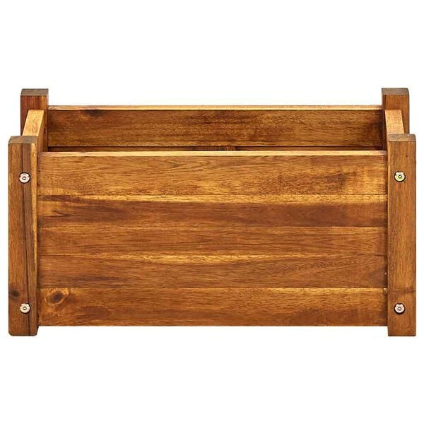 vidaXL Ζαρντινιέρα Υπερυψωμένη 50 x 25 x 25 εκ. από Ξύλο Ακακίας