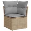 vidaXL Σετ Καναπέ Κήπου 12 pcs Μπέζ και Ανοιχτό Γκρι 80 x 80 x 71 cm