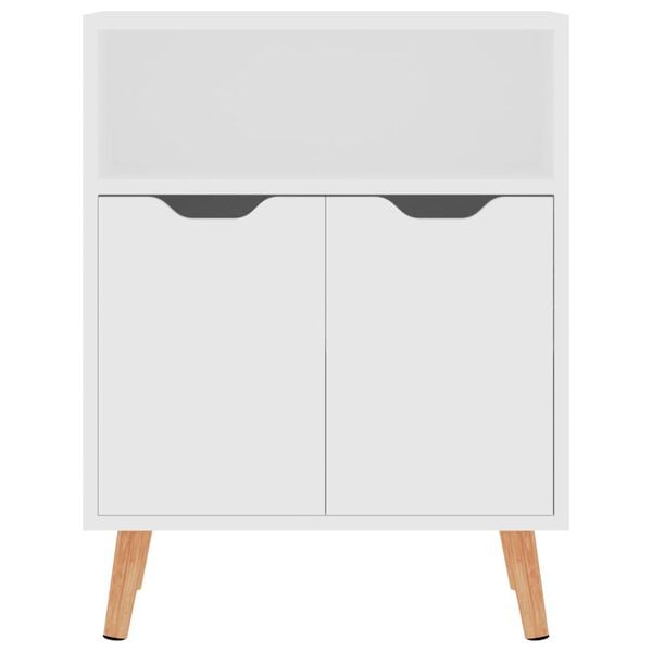 vidaXL Μπουφές Λευκός 60x30x72 εκ. από Επεξεργασμένο Ξύλο