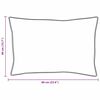 vidaXL Set Παπλώματος Χειμώνα 2 pcs Λευκό 155 x 220 cm Μικροΐνες