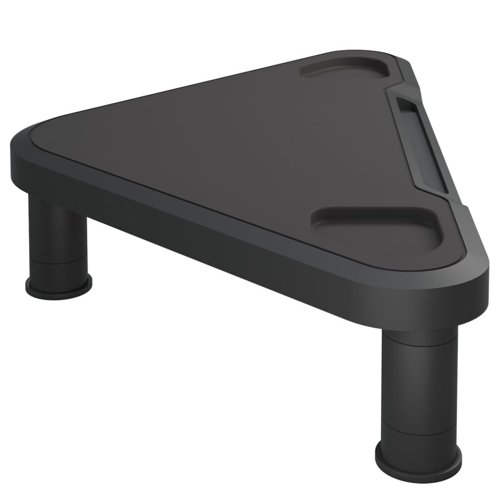 vidaXL Γωνιακή Βάση Οθόνης Μαύρη 49 x 28 x 10,5 εκ.