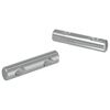 vidaXL &Kappa;&alpha;&rho;ύ&delta;&iota; 2 pcs &Epsilon;&pi;&iota;&kappa;&alpha;&lambda;&upsilon;&mu;&mu;έ&nu;&omicron; &mu;&epsilon; &psi;&epsilon;&upsilon;&delta;ά&rho;&gamma;&upsilon;&rho;&omicron; 60 x 12 mm &Sigma;ί&delta;&epsilon;&rho;&omicron;