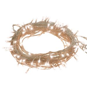 vidaXL &Phi;&omega;&tau;ά&kappa;&iota;&alpha; &mu;&epsilon; 1000 LED &Theta;&epsilon;&rho;&mu;ό &Lambda;&epsilon;&upsilon;&kappa;ό 100 &mu;. &alpha;&pi;ό PVC