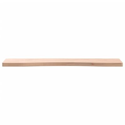 vidaXL Επιφάνεια Εργασίας 80x(36-40)x2,5 εκ. από Μασίφ Ξύλο Οξιάς
