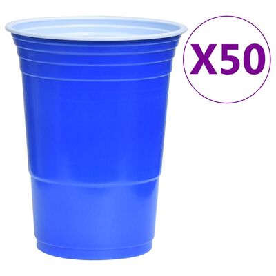 vidaXL Σετ Τραπεζιού Beer Pong 0,5 L Πλαστικό