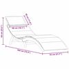 vidaXL Ξαπλώστρα 2 pcs Μπεζ 184 x 55 x 64 εκ Μασίφ ξύλο ακακίας