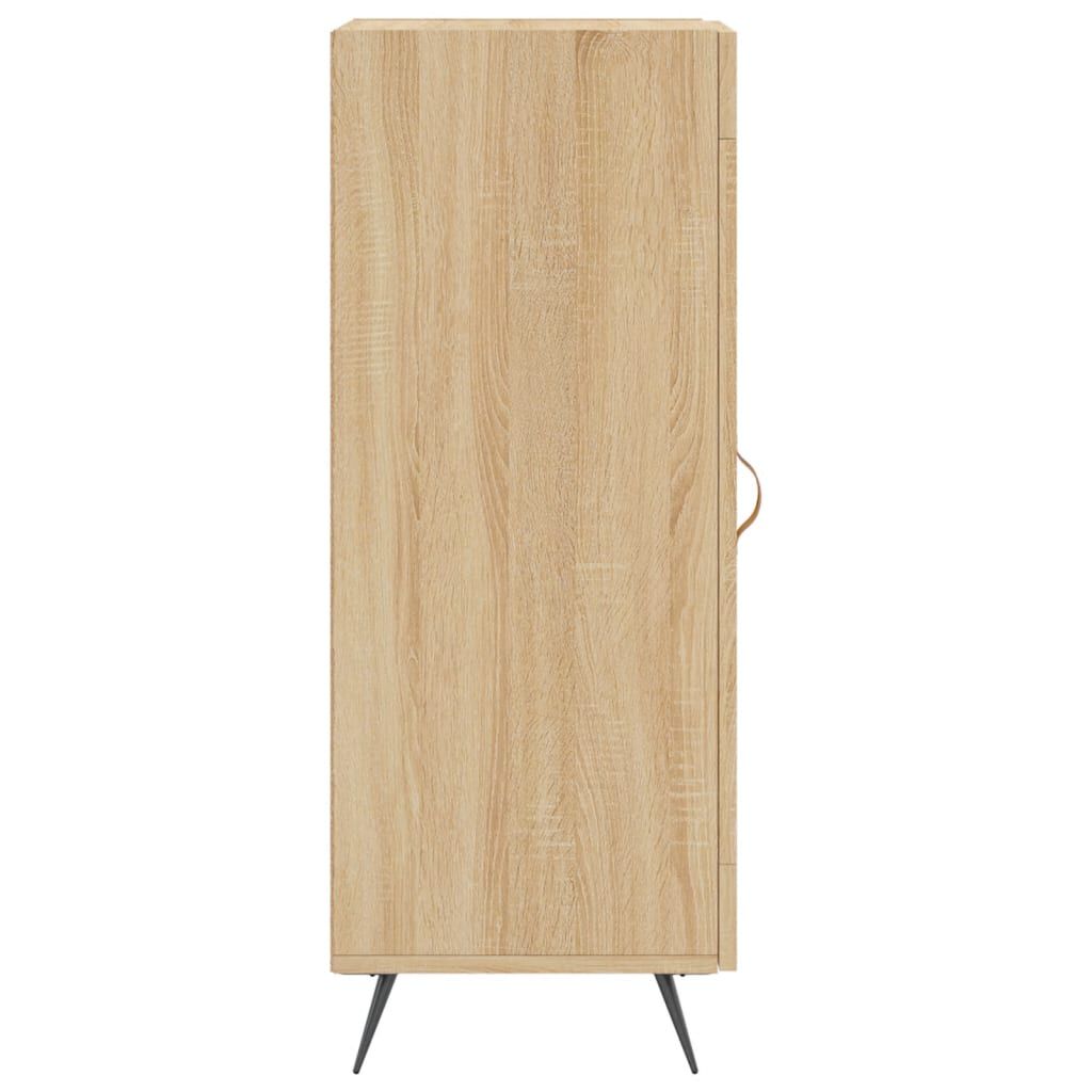 vidaXL Ντουλάπι Sonoma Δρυς 34,5x34x90 εκ. από Επεξεργασμένο Ξύλο