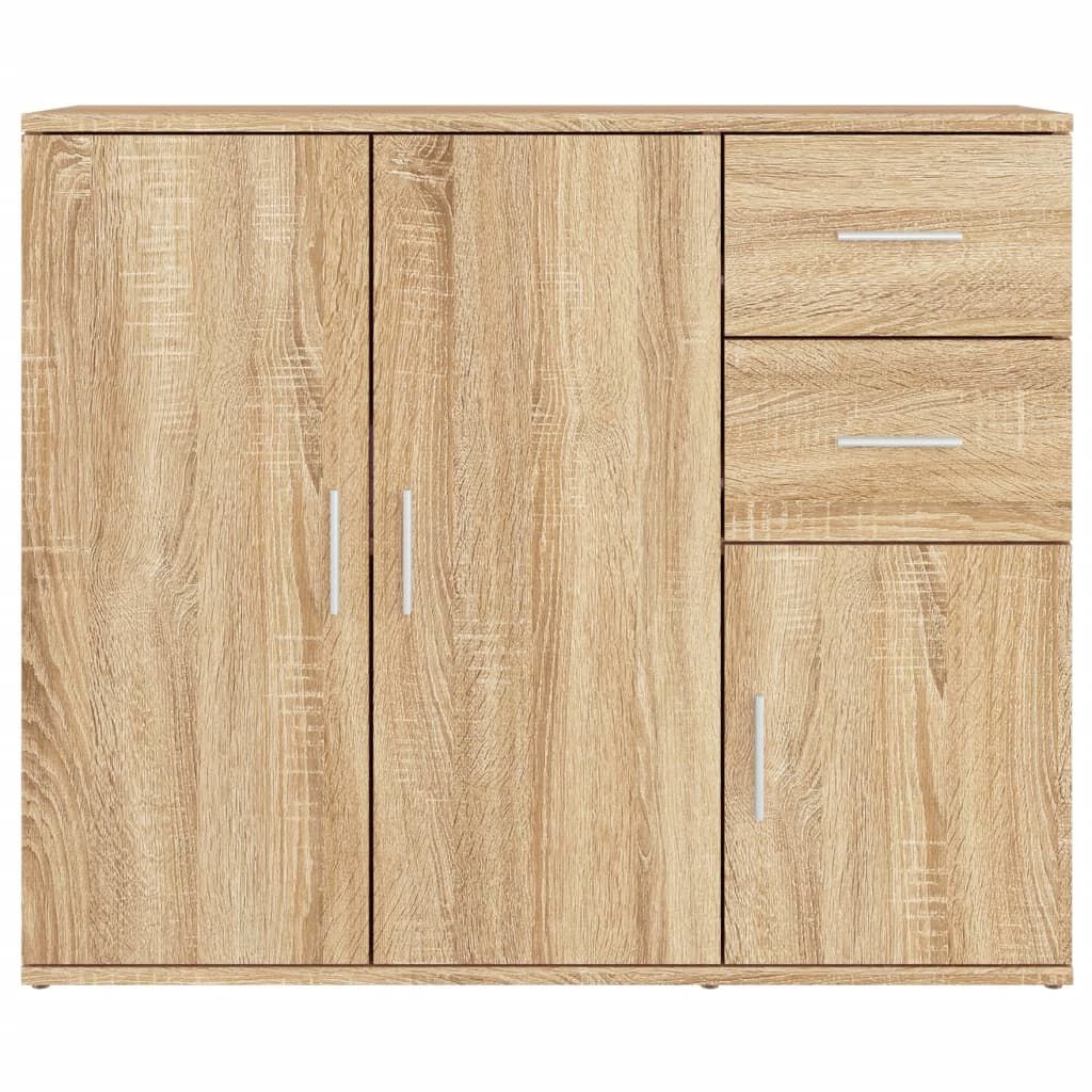 vidaXL Συρταριέρα Sonoma Δρυς 91x29,5x75 εκ. Επεξεργασμένο Ξύλο