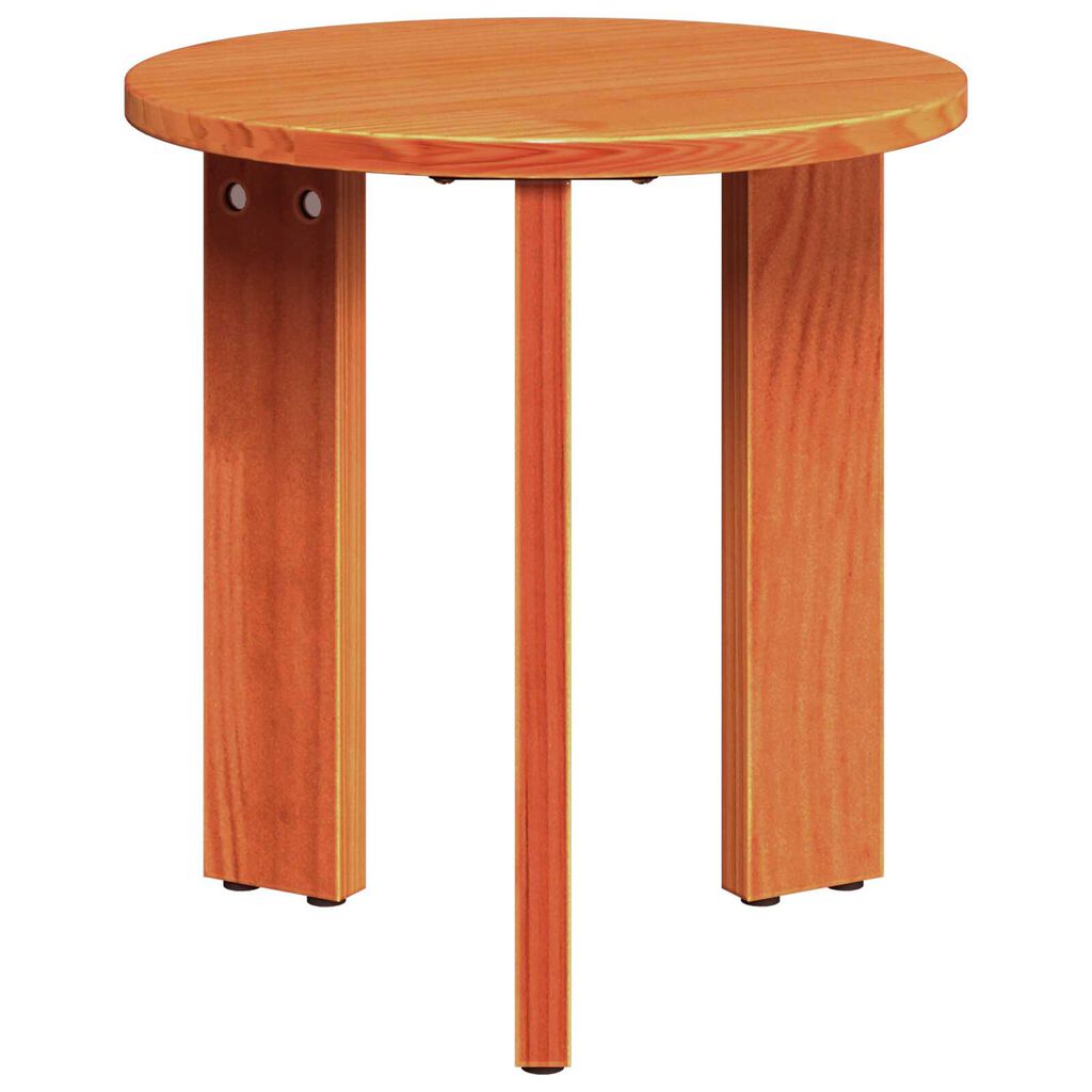 vidaXL Τραπεζάκι σαλονιού 3 pcs Καφέ κεριού 47.5 x 47.5 x 27 εκ.