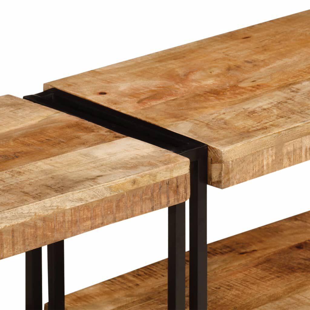 vidaXL Έπιπλο Τηλεόρασης 180 x 30 x 40 εκ. από Μασίφ Ξύλο Μάνγκο