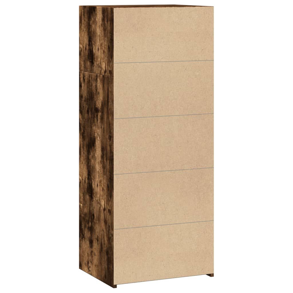 vidaXL Ντουλάπα Καπνιστή Δρυός 50x41x124 εκ. από Επεξεργασμένο Ξύλο