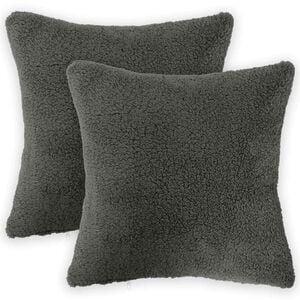 vidaXL &Kappa;ά&lambda;&upsilon;&mu;&mu;&alpha; &Mu;&alpha;&xi;&iota;&lambda;&alpha;&rho;&iota;&omicron;ύ 2 pcs HEERLEN &Sigma;&kappa;&omicron;ύ&rho;&omicron; &Gamma;&kappa;&rho;&iota; 30 x 30 cm &Mu;&pi;&omicron;&upsilon;&kappa;&lambda;έ
