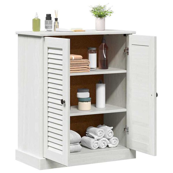 vidaXL Ντουλάπι Μπάνιου με αποθήκευση VIGO Λευκό 67.5 x 34 x 80 εκ.