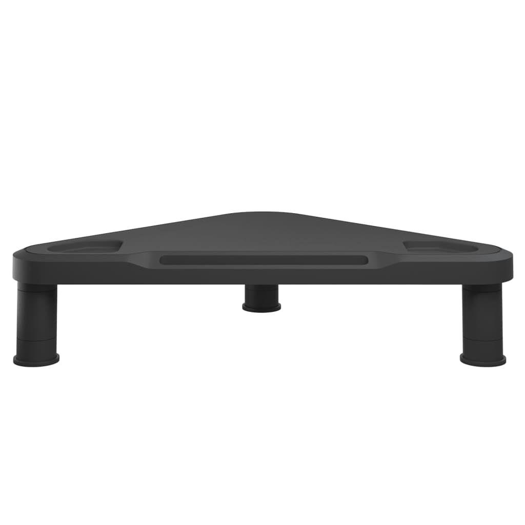 vidaXL Γωνιακή Βάση Οθόνης Μαύρη 49 x 28 x 10,5 εκ.