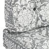 vidaXL Μαξιλάρι για Καναπέ Παλέτας Ανοιχτό Γκρι Patchwork Υφασμάτινο