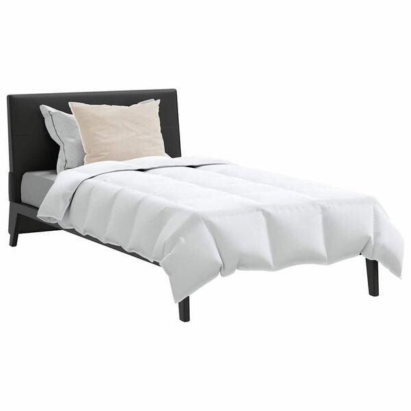 vidaXL Σετ Παπλωμάτων με μαξιλάρι 2 pcs Λευκό 140 x 220 cm Πούπουλο