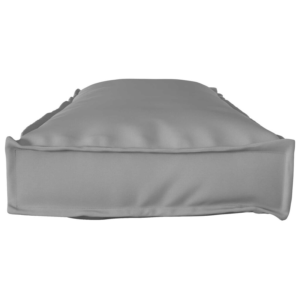 vidaXL Μαξιλάρι Παλέτας για Πάγκο Γκρι 120x40x8 εκ Υφασμάτινος Πολυεστέρας