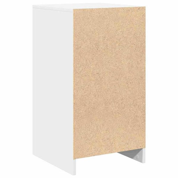 vidaXL Πλαϊνό γραφείο Λευκό 40 x 40.5 x 75 εκ Επεξεργασμένο ξύλο
