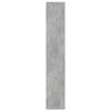 vidaXL Βιβλιοθήκη Γκρι Σκυροδέματος 100x33x187,5 εκ. Επεξεργ. Ξύλο