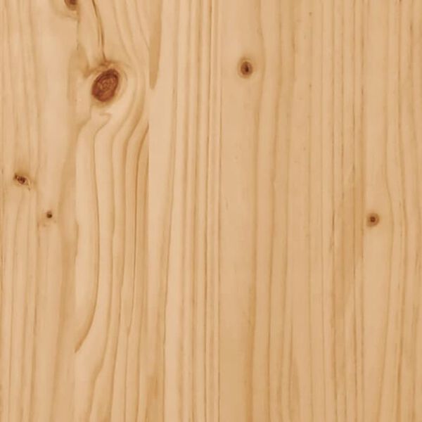 vidaXL Τραπεζάκι Σαλονιού Λευκό 53x53x43,5 εκ. Επεξ. Ξύλο&Μασίφ Πεύκο