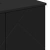 vidaXL Σετ Επίπλων Μπάνιου με συρτάρι 3 pcs Μαύρο 61 x 35 x 64 εκ.