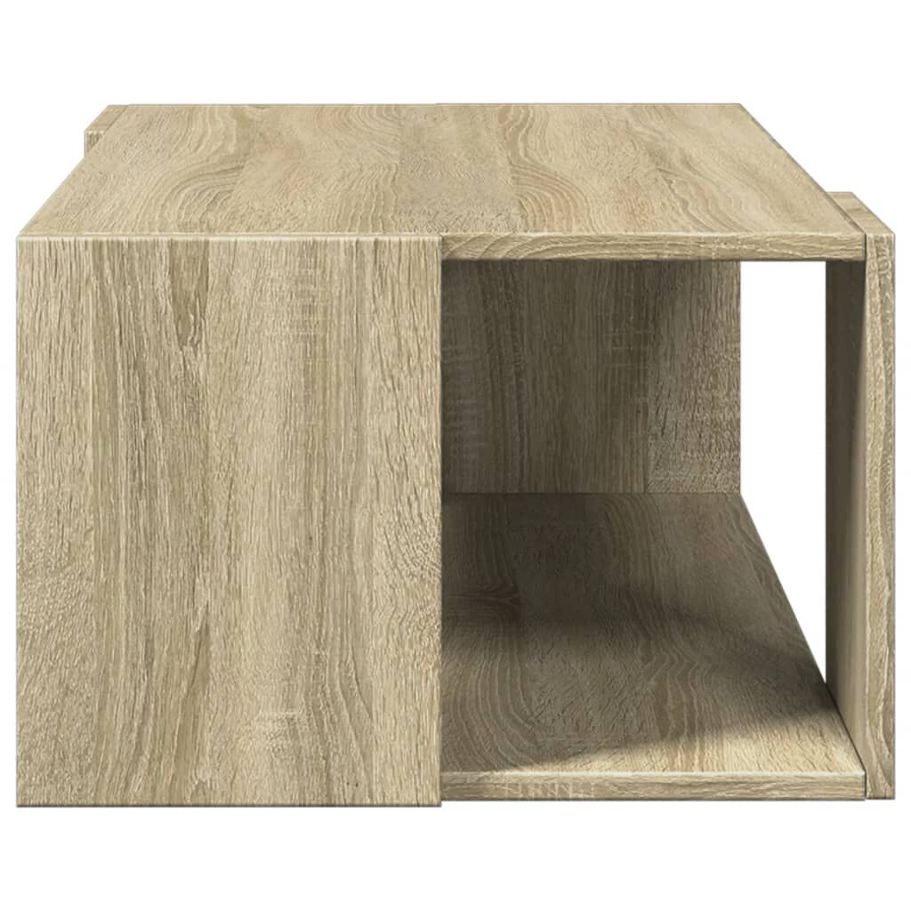 vidaXL Τραπεζάκι Σαλονιού Sonoma Δρυς 89,5x48x30εκ. Επεξεργασμένο Ξύλο