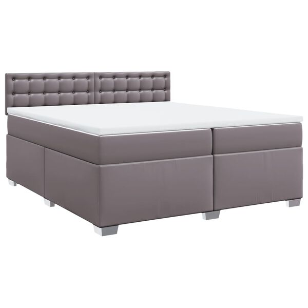 vidaXL &Kappa;&rho;&epsilon;&beta;ά&tau;&iota; Boxspring &mu;&epsilon; &Sigma;&tau;&rho;ώ&mu;&alpha; &Gamma;&kappa;&rho;&iota; 200x200 &epsilon;&kappa;. &Sigma;&upsilon;&nu;&theta;&epsilon;&tau;&iota;&kappa;ό &Delta;έ&rho;&mu;&alpha;
